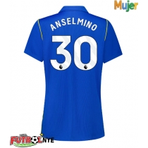 Camiseta Chelsea Aaron Anselmino #30 Primera Equipación para mujer 2026-27 manga corta